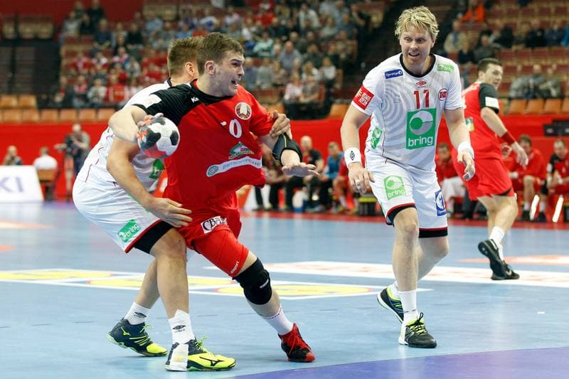 Handball. EHF Euro 2016. Belarus - Norway. 19.01.2016