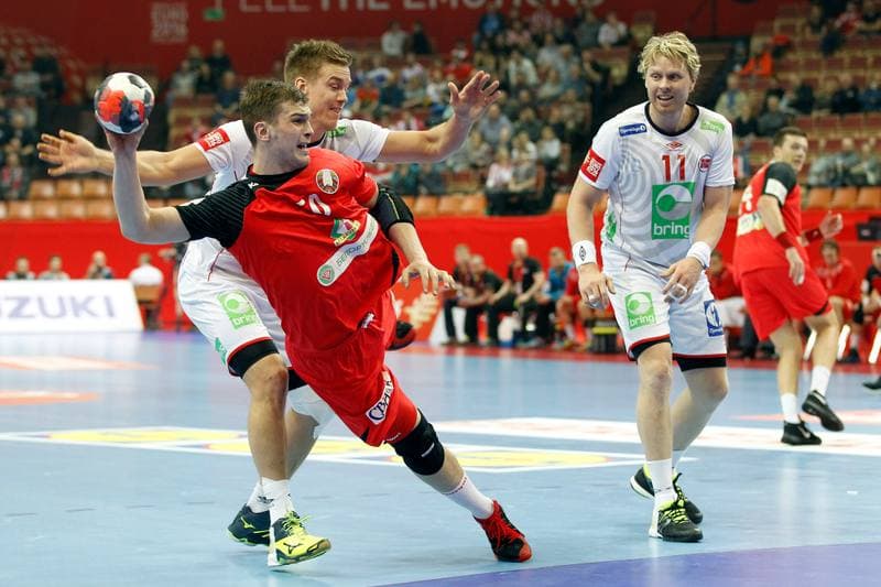 Handball. EHF Euro 2016. Belarus - Norway. 19.01.2016