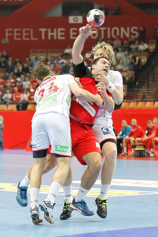 Handball. EHF Euro 2016. Belarus - Norway. 19.01.2016