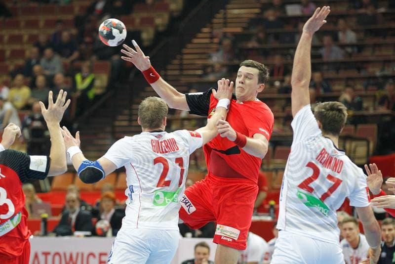 Handball. EHF Euro 2016. Belarus - Norway. 19.01.2016