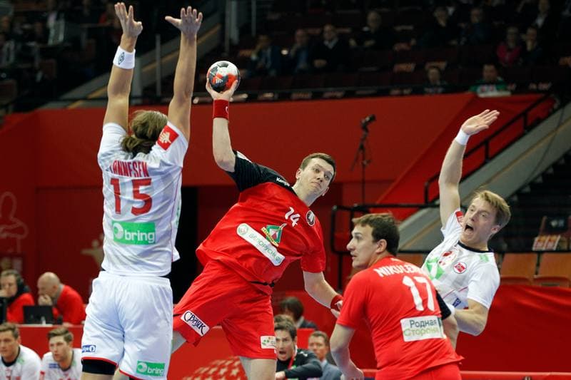 Handball. EHF Euro 2016. Belarus - Norway. 19.01.2016