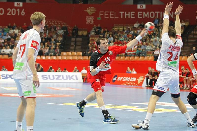 Handball. EHF Euro 2016. Belarus - Norway. 19.01.2016