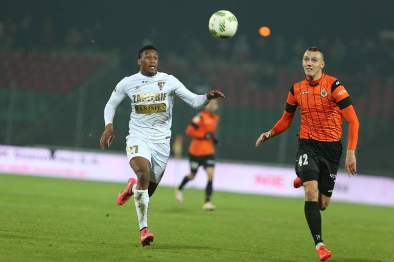 Football. I Liga. Zaglebie Sosnowiec - Chrobry Glogow. 05.11.2016
