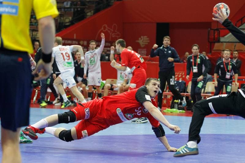 Handball. EHF Euro 2016. Belarus - Norway. 19.01.2016