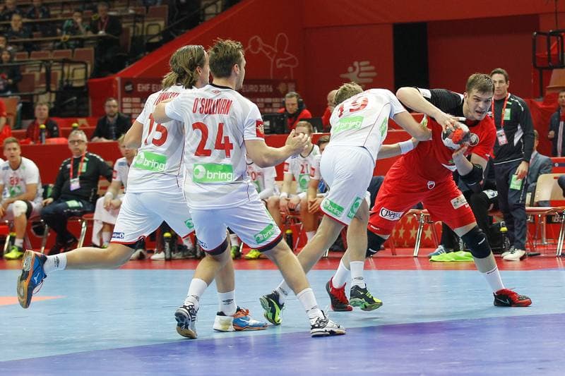 Handball. EHF Euro 2016. Belarus - Norway. 19.01.2016