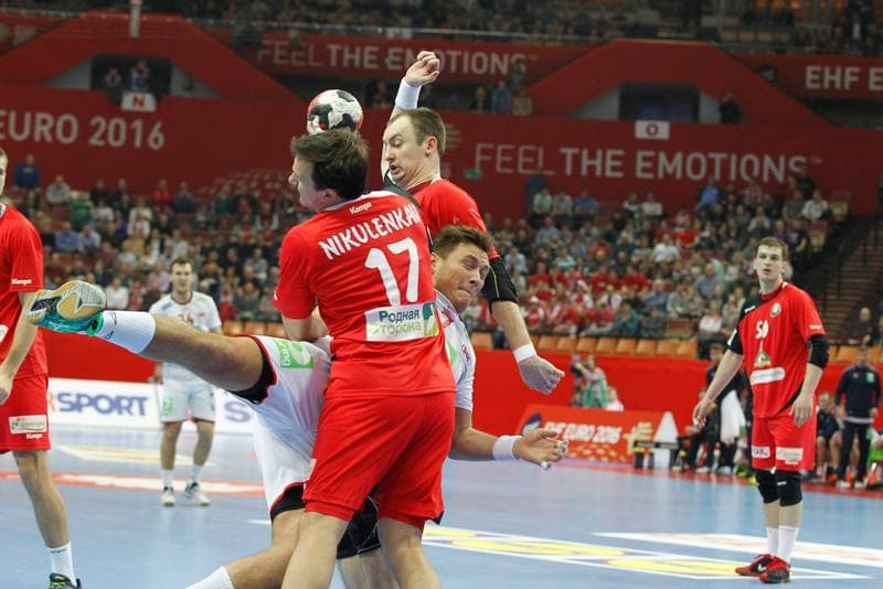 Handball. EHF Euro 2016. Belarus - Norway. 19.01.2016