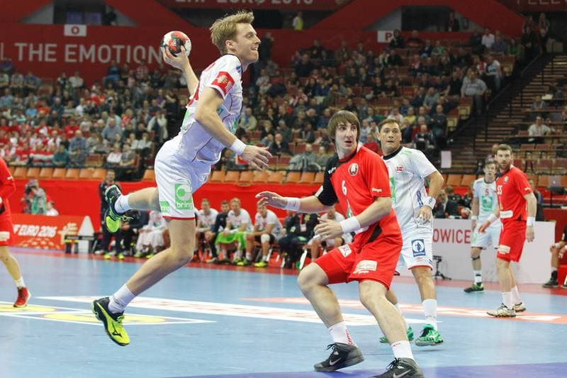 Handball. EHF Euro 2016. Belarus - Norway. 19.01.2016