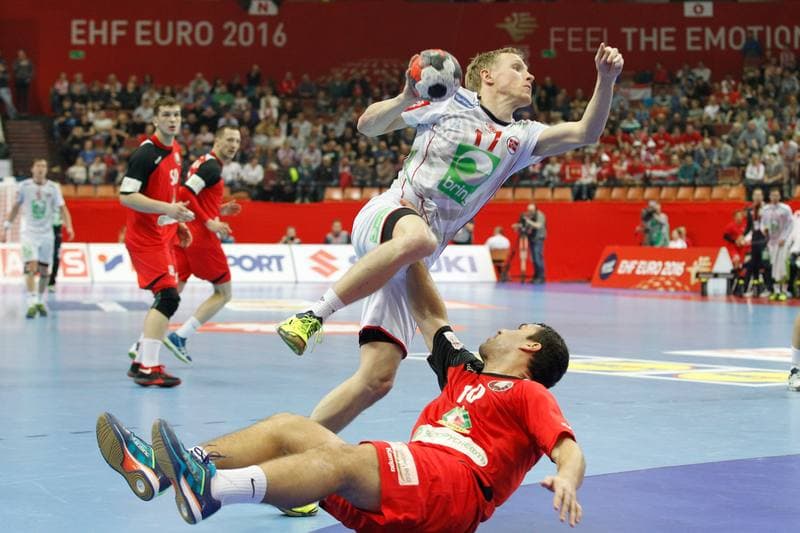 Handball. EHF Euro 2016. Belarus - Norway. 19.01.2016