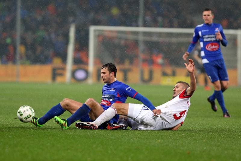 Football. I Liga. Podbeskidzie Bielsko-Biala - Gornik Zabrze. 06.11.2016