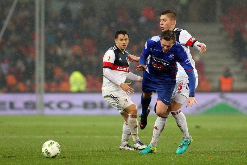Football. I Liga. Podbeskidzie Bielsko-Biala - Gornik Zabrze. 06.11.2016