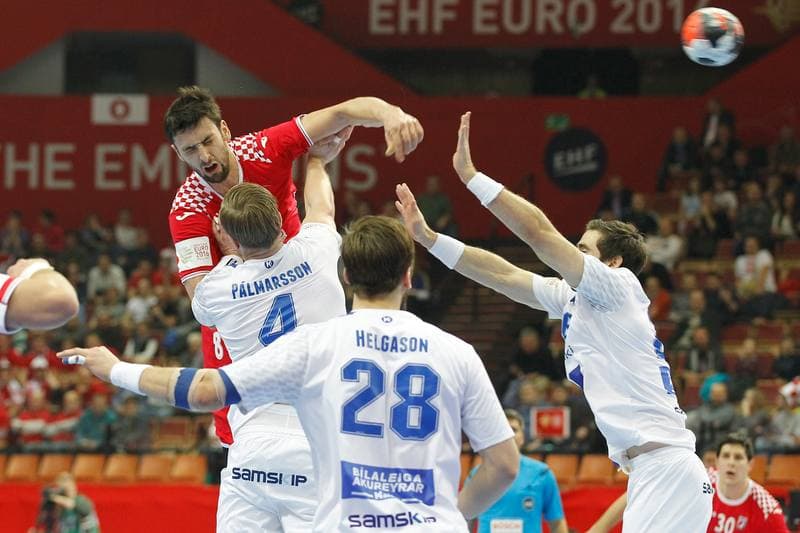 Handball. EHF Euro 2016. Croatia - Iceland. 19.01.2016