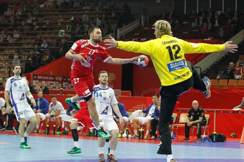 Handball. EHF Euro 2016. Croatia - Iceland. 19.01.2016