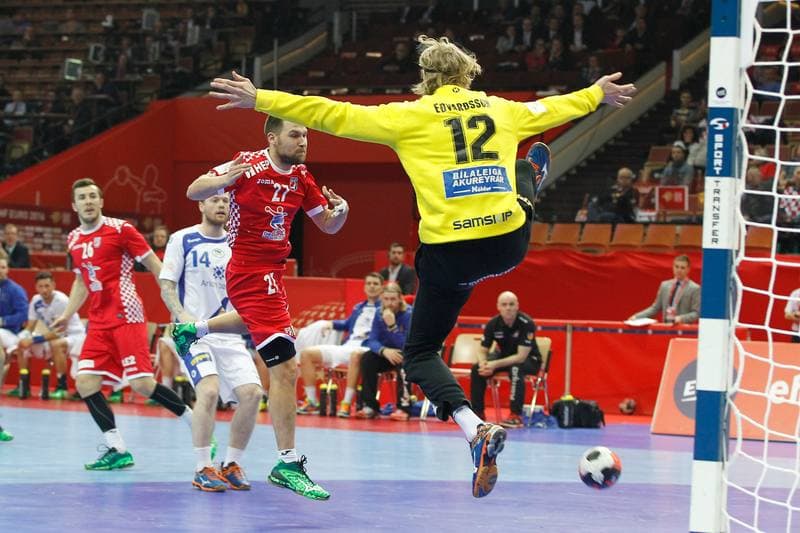 Handball. EHF Euro 2016. Croatia - Iceland. 19.01.2016
