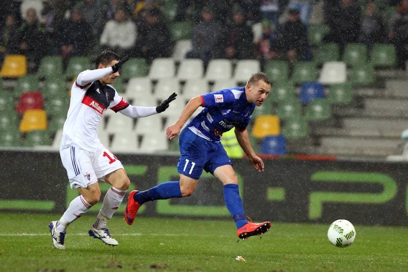 Football. I Liga. Podbeskidzie Bielsko-Biala - Gornik Zabrze. 06.11.2016