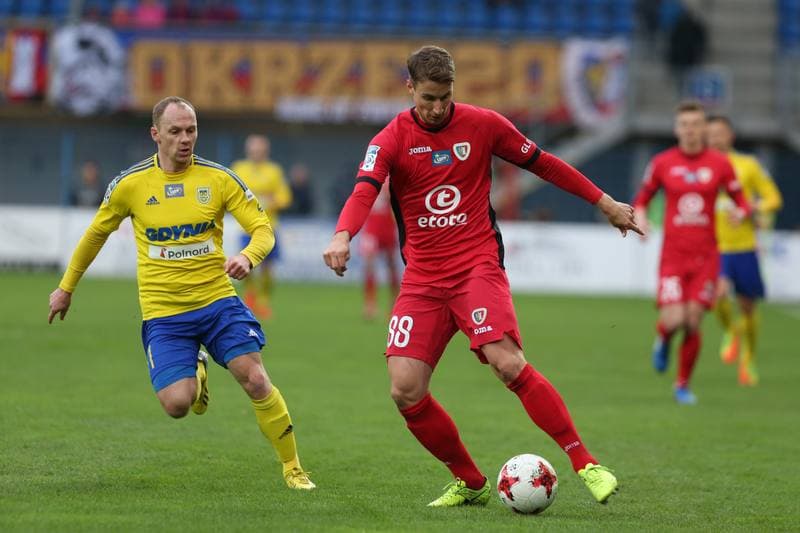 Football. Lotto Ekstraklasa. Piast Gliwice - Arka Gdynia. 18.03.2017
