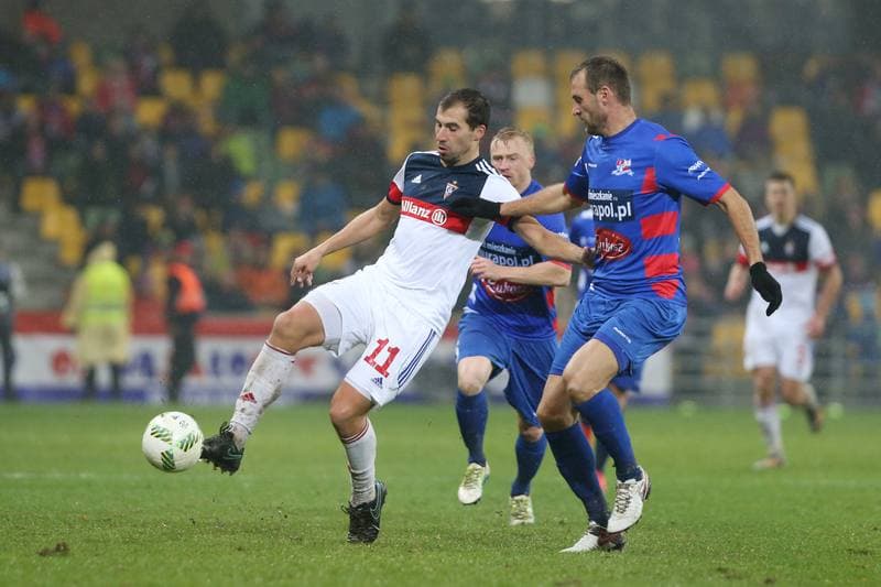 Football. I Liga. Podbeskidzie Bielsko-Biala - Gornik Zabrze. 06.11.2016