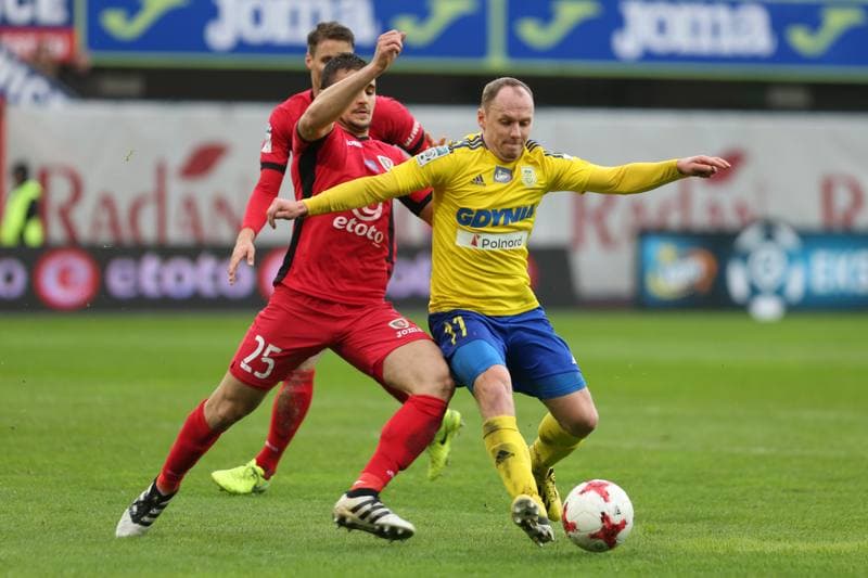 Football. Lotto Ekstraklasa. Piast Gliwice - Arka Gdynia. 18.03.2017