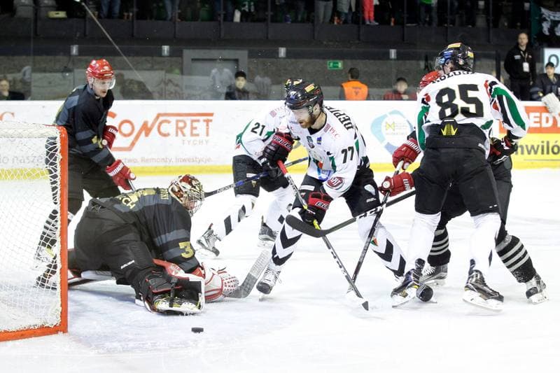 Ice Hockey. Polska Hokej Liga. GKS Tychy - Comarch Cracovia. 21.03.2017