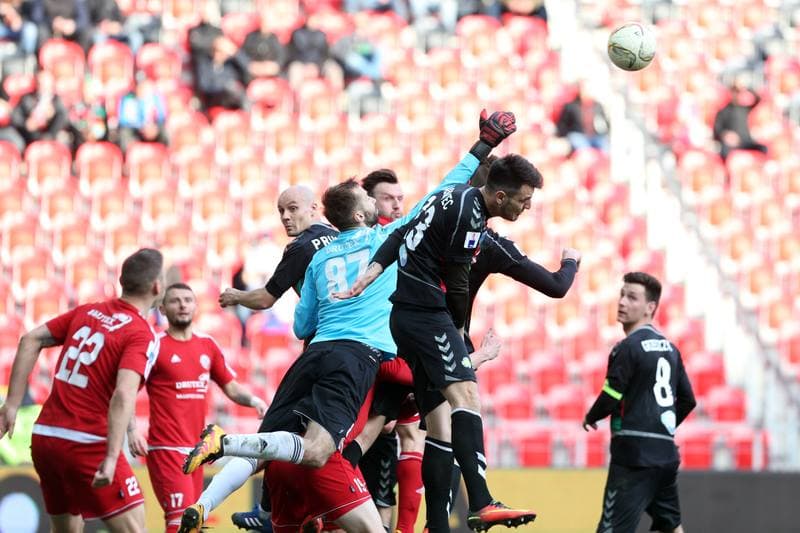Football. Nice I Liga. GKS Tychy - Drutex Bytovia Bytow. 24.03.2017
