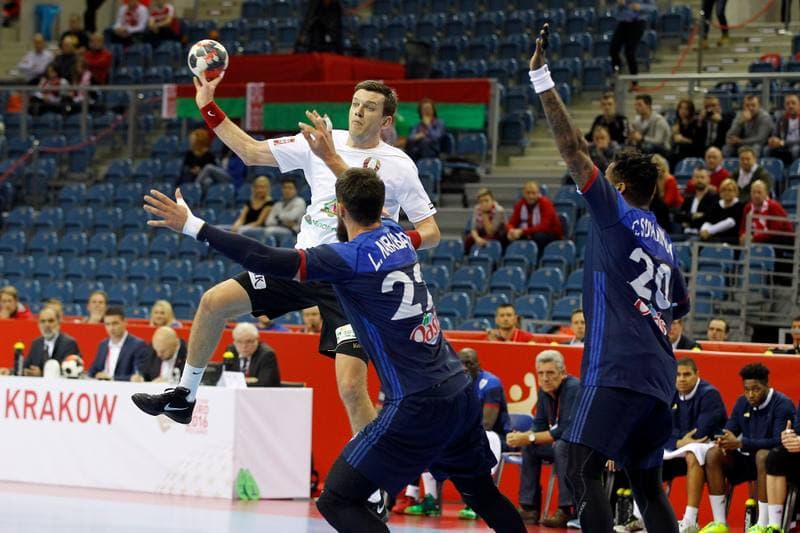 Handball. EHF Euro 2016. France - Belarus. 21.01.2016
