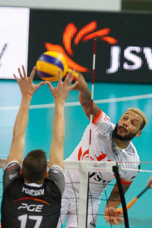 Volleyball. PlusLiga. Jastrzebski Wegiel - PGE Skra Belchatow. 09.11.2016