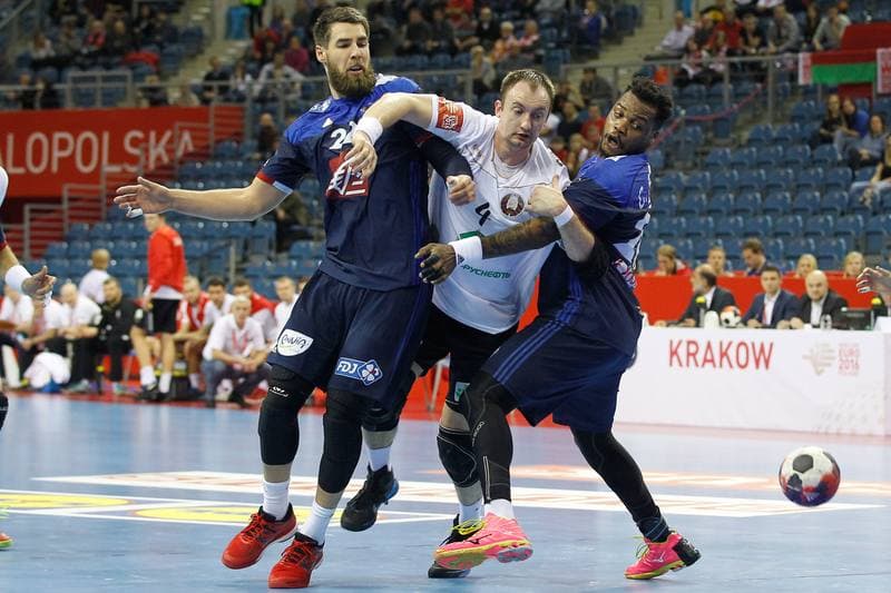 Handball. EHF Euro 2016. France - Belarus. 21.01.2016