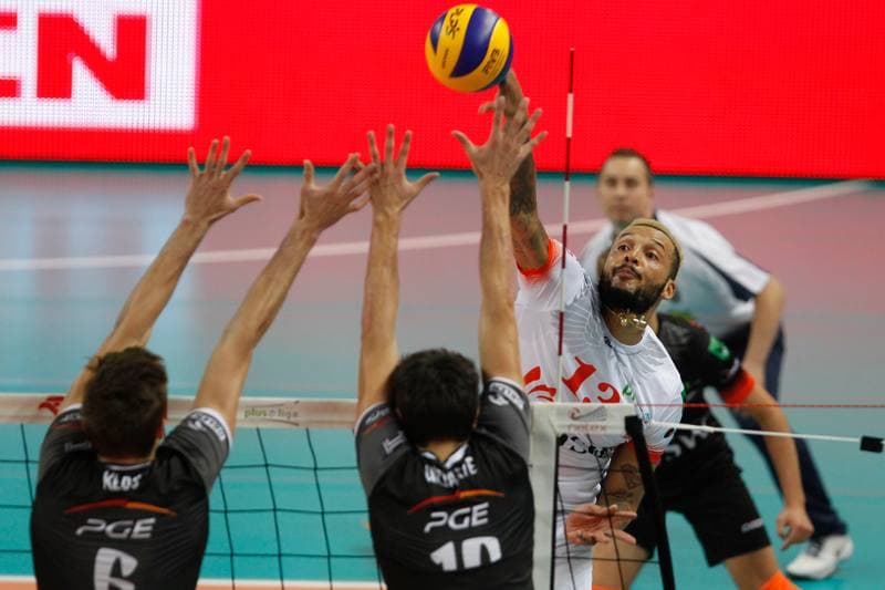 Volleyball. PlusLiga. Jastrzebski Wegiel - PGE Skra Belchatow. 09.11.2016