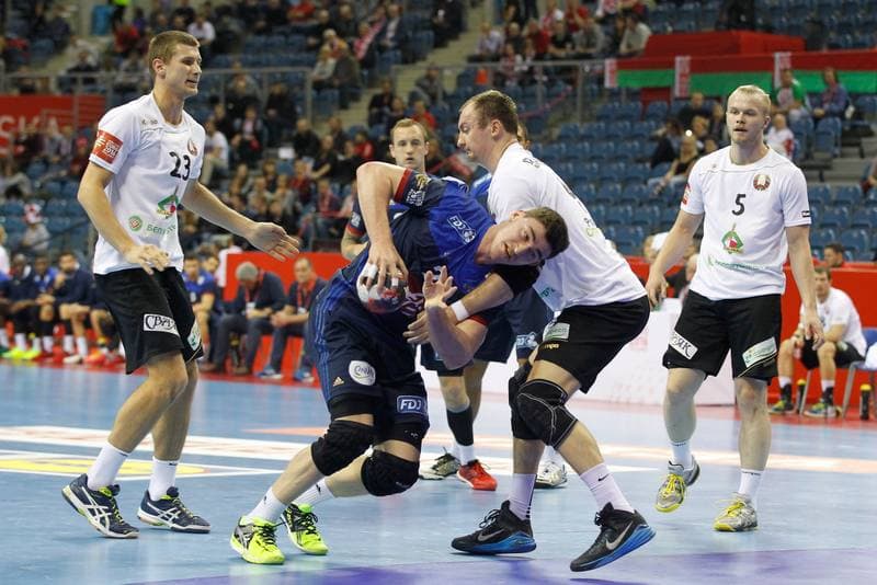 Handball. EHF Euro 2016. France - Belarus. 21.01.2016