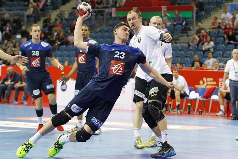 Handball. EHF Euro 2016. France - Belarus. 21.01.2016
