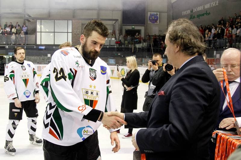 Ice Hockey. Polska Hokej Liga. GKS Tychy - Comarch Cracovia. 02.04.2017
