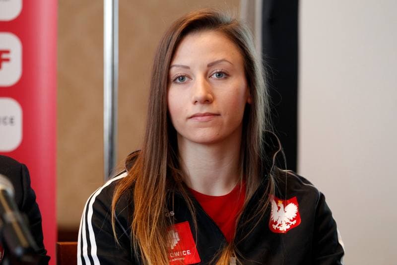 Ice Hockey. Women's Division 1B World Championship. Press Conference. 06.04.2017
