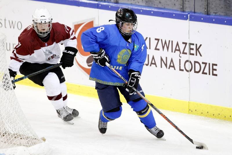Ice Hockey. Women's World Championship. Latvia - Kazakhstan. 11.04.2017