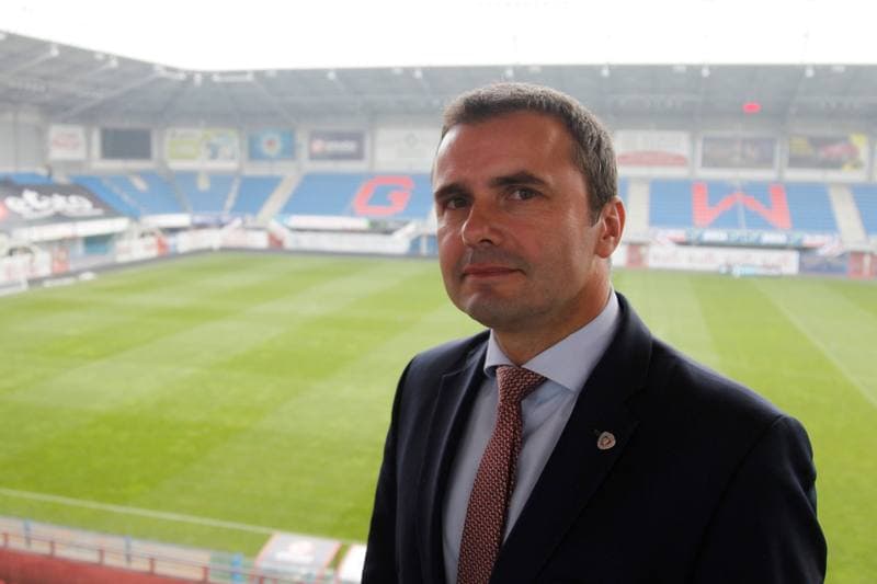Football. Piast Gliwice. Press Conference. 10.11.2016