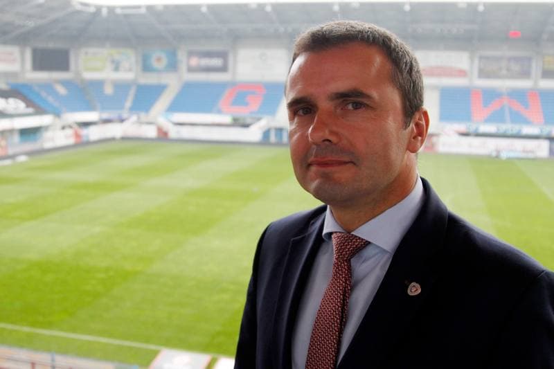 Football. Piast Gliwice. Press Conference. 10.11.2016