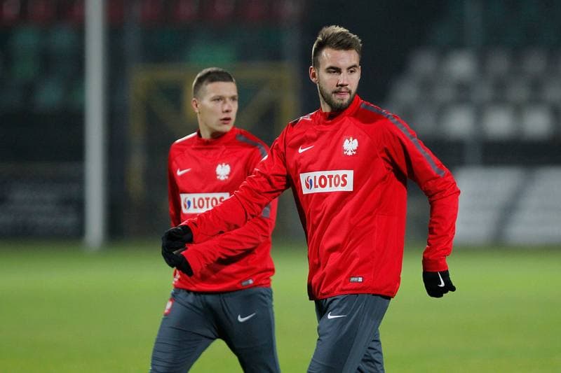 Football. Poland U21. Training. 10.11.2016