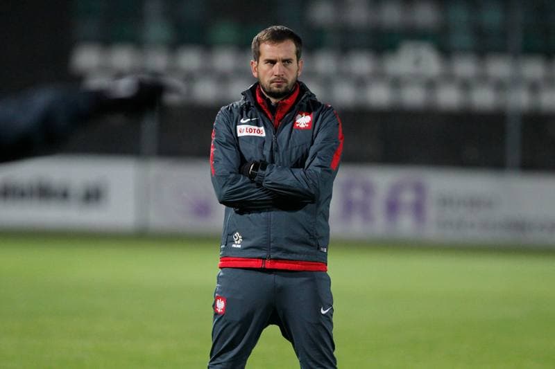 Football. Poland U21. Training. 10.11.2016