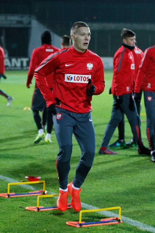 Football. Poland U21. Training. 10.11.2016