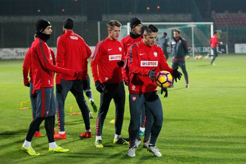 Football. Poland U21. Training. 10.11.2016