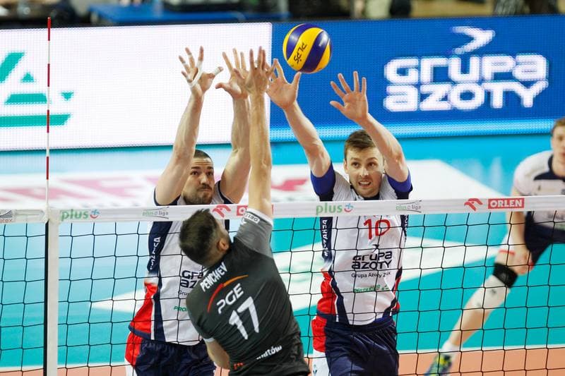 Volleyball. PlusLiga. ZAKSA Kedzierzyn-Kozle - Skra Belchatow. 23.04.2017