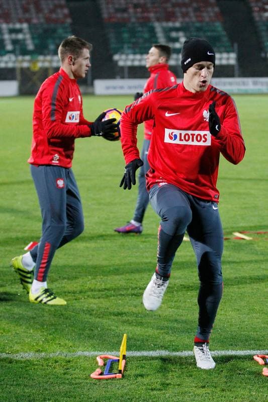 Football. Poland U21. Training. 10.11.2016
