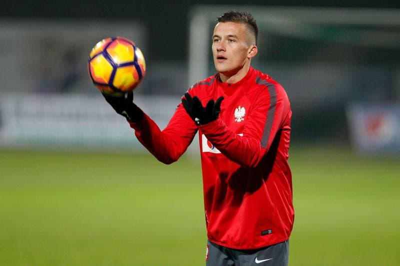 Football. Poland U21. Training. 10.11.2016