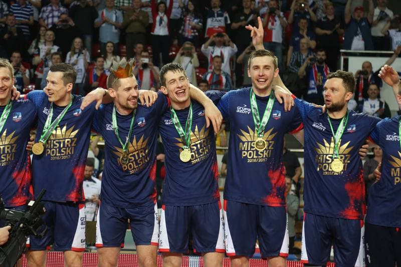 Volleyball. PlusLiga. ZAKSA Kedzierzyn-Kozle - Skra Belchatow. 23.04.2017