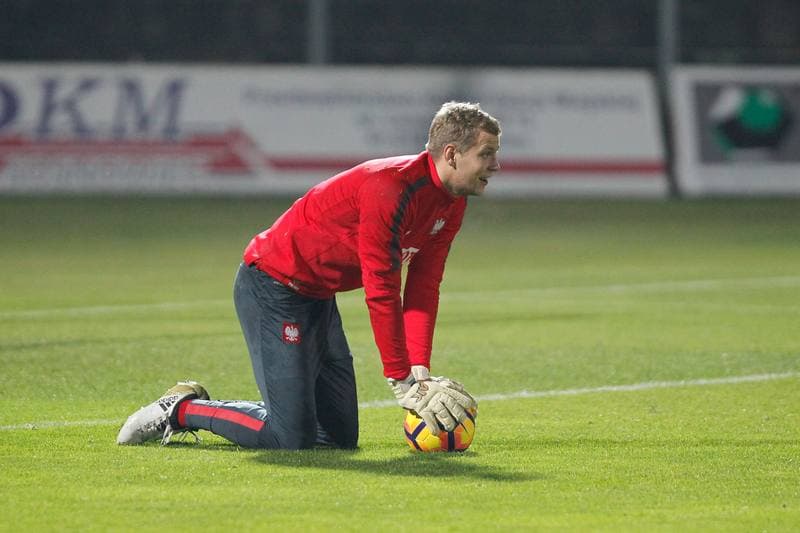 Football. Poland U21. Training. 10.11.2016