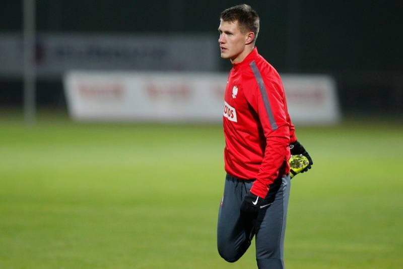 Football. Poland U21. Training. 10.11.2016