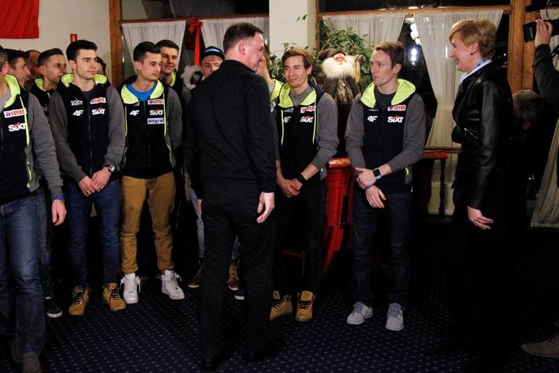 Ski Jumping. Poland. Press Conference. 24.01.2016