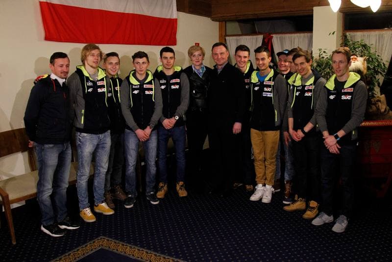 Ski Jumping. Poland. Press Conference. 24.01.2016
