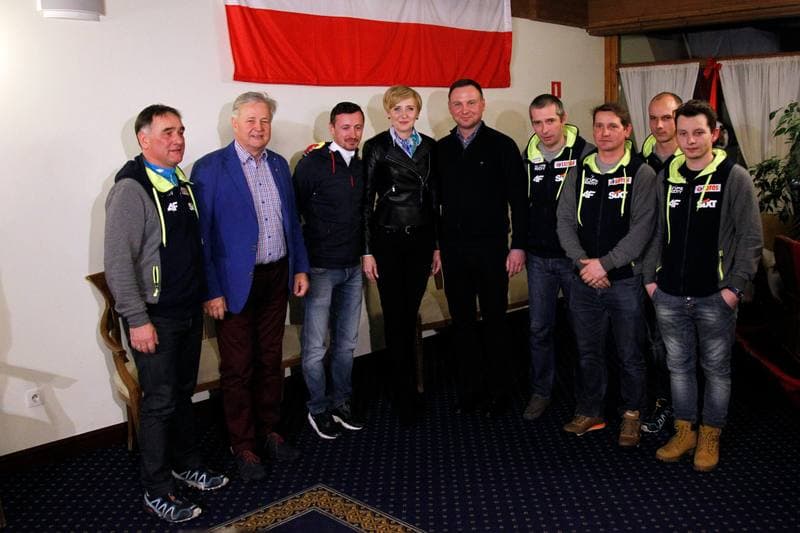 Ski Jumping. Poland. Press Conference. 24.01.2016