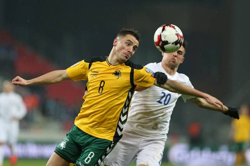 Football. World Cup Qualifiers. Slovakia - Lithuania. 11.11.2016