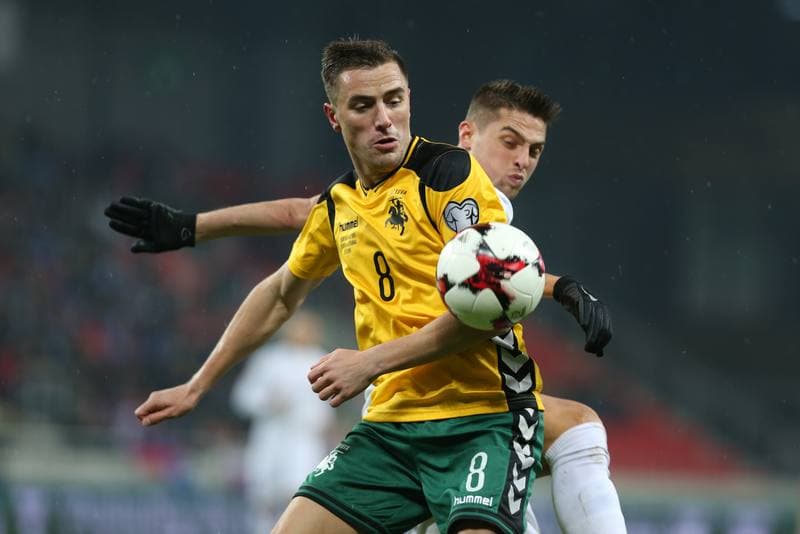Football. World Cup Qualifiers. Slovakia - Lithuania. 11.11.2016