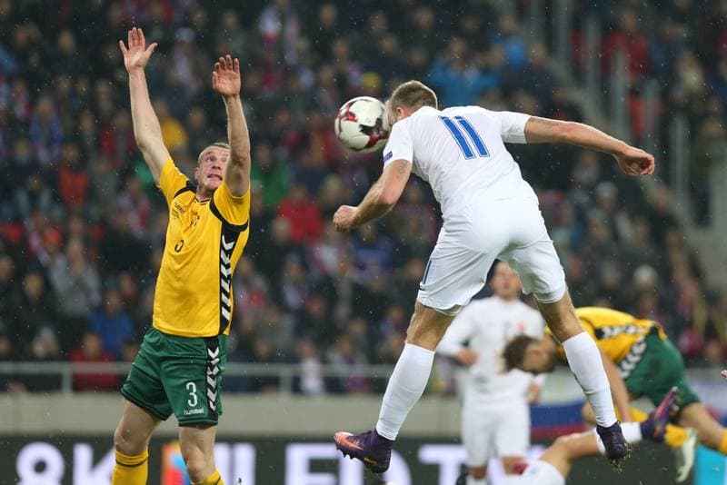 Football. World Cup Qualifiers. Slovakia - Lithuania. 11.11.2016